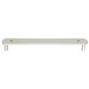 Hapny Home [H559-PN] Solid Brass Cabinet Pull Handle - Horizon Series - Oversized - Polished Nickel Finish - 8" C/C - 8 5/8" L