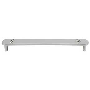 Hapny Home [H559-SN] Solid Brass Cabinet Pull Handle - Horizon Series - Oversized - Satin Nickel Finish - 8" C/C - 8 5/8" L