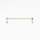 Hapny Home [K572-PN] Solid Brass Cabinet Pull Handle - Knurled Series - Oversized - Polished Nickel Finish - 6" C/C - 6 1/2" L