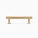 Hapny Home [M564-ULB] Solid Brass Cabinet Pull Handle - Mod Series - Standard Size - Satin Brass (Unlacquered) Finish - 96mm C/C - 5" L