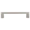 Hapny Home [R509-SN] Solid Brass Cabinet Pull Handle - Ribbed Series - Oversized - Satin Nickel Finish - 5&quot; C/C - 5 9/16&quot; L