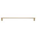 Hapny Home [R512-SB] Solid Brass Cabinet Pull Handle - Ribbed Series - Oversized - Satin Brass Finish - 12&quot; C/C - 12 1/2&quot; L