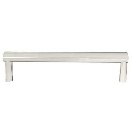 Hapny Home [SU537-PN] Solid Brass Cabinet Pull Handle - Sunburst Series - Oversized - Polished Nickel Finish - 6&quot; C/C - 6 3/8&quot; L