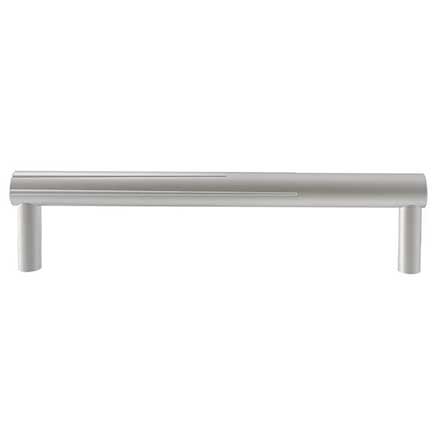 Hapny Home [SU537-SN] Solid Brass Cabinet Pull Handle - Sunburst Series - Oversized - Satin Nickel Finish - 6&quot; C/C - 6 3/8&quot; L