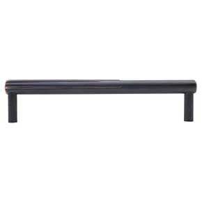 Hapny Home [SU537-VB] Solid Brass Cabinet Pull Handle - Sunburst Series - Oversized - Venetian Bronze Finish - 6" C/C - 6 3/8" L