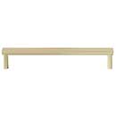 Hapny Home [SU538-SB] Solid Brass Cabinet Pull Handle - Sunburst Series - Oversized - Satin Brass Finish - 8" C/C - 8 3/8" L