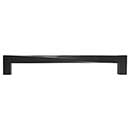 Hapny Home [TW545-MB] Solid Brass Cabinet Pull Handle - Twist Series - Oversized - Matte Black Finish - 8&quot; C/C - 8 9/16&quot; L