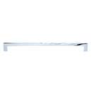 Hapny Home [TW547-PC] Solid Brass Cabinet Pull Handle - Twist Series - Oversized - Polished Chrome Finish - 12&quot; C/C - 12 1/2&quot; L
