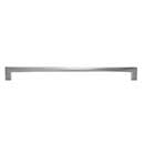 Hapny Home [TW547-SN] Solid Brass Cabinet Pull Handle - Twist Series - Oversized - Satin Nickel Finish - 12&quot; C/C - 12 1/2&quot; L