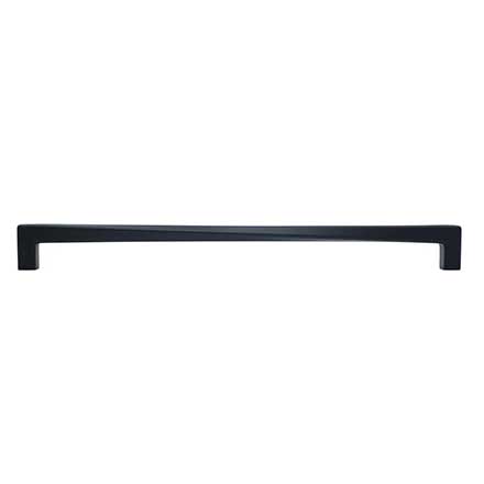 Hapny Home [TW547-MB] Solid Brass Cabinet Pull Handle - Twist Series - Oversized - Matte Black Finish - 12&quot; C/C - 12 1/2&quot; L