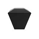 Hapny Home [D07-MB] Solid Brass Cabinet Knob - Diamond Series - Matte Black Finish - 1 3/8&quot; Sq.