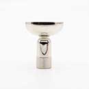 Hapny Home [K32-PN] Solid Brass Cabinet Knob - Knurled Series - Polished Nickel Finish - 1 3/16" Dia.