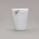 Hapny Home [MC09-CA] Marble Cabinet Knob - Cone - White Carrara - 7/8" Dia.