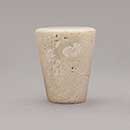 Hapny Home [MC09-TR] Marble Cabinet Knob - Cone - Warm Travertine - 7/8" Dia.