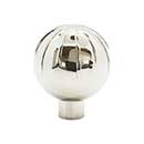 Hapny Home [SU13-PN] Solid Brass Cabinet Knob - Sunburst Series - Polished Nickel Finish - 1 3/8" Dia.