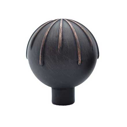 Hapny Home [SU13-VB] Solid Brass Cabinet Knob - Sunburst Series - Venetian Bronze Finish - 1 3/8&quot; Dia.