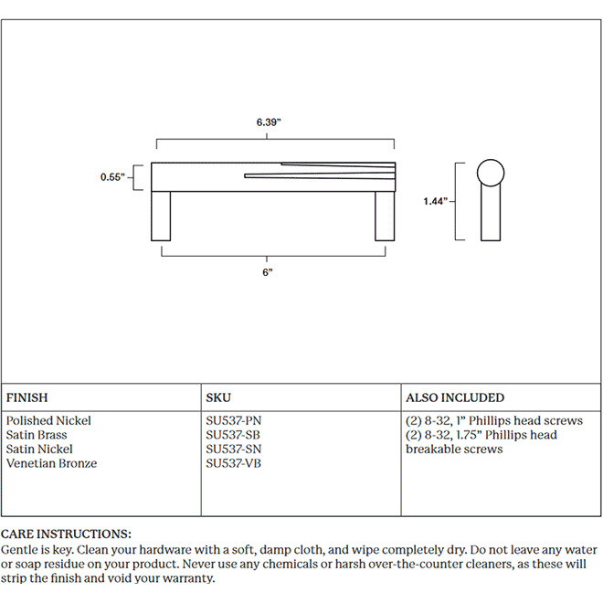 Hapny Home SU537 Cabinet Pull Handle