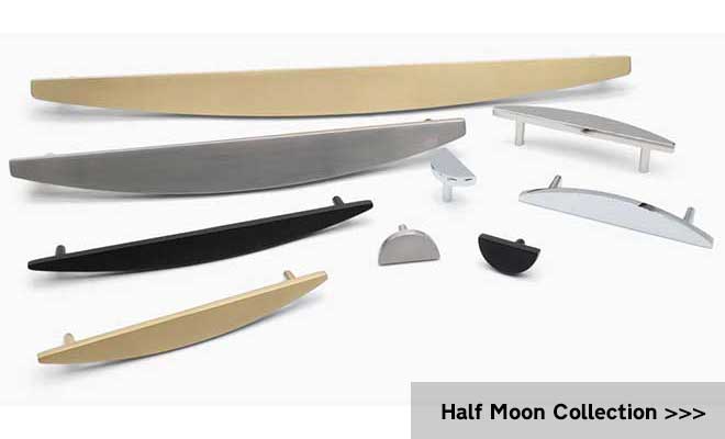 Half Moon Collection - Hapny Home Decorative Hardware Series