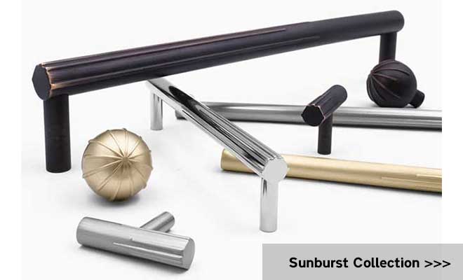 Sunburst Collection - Hapny Home Decorative Hardware Series