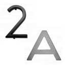 Decorative House Numbers & Letters - Exterior House Hardware