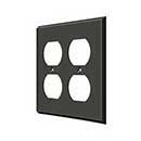 Decorative Quadruple Outlet Plug Wall Plate Covers - Decorative Wall & Switch Plates - Decorative Home Accessories