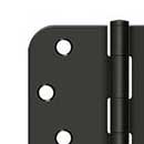 4" x 4" / 5/8" Radius Corner Door Hinges - Door Hinges - Architectural Door Hardware