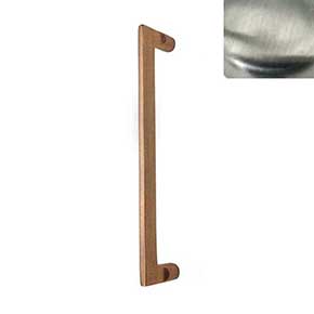 Hardware International [05-109-SN] Solid Brass Small Appliance Pull Handle - Mission Series - Satin Nickel Finish - 9" C/C - 9 5/8" L