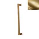 Hardware International [05-112-SB] Solid Brass Appliance/Door Pull Handle - Mission Series - Satin Brass Finish - 12&quot; C/C - 12 5/8&quot; L