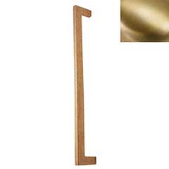 Hardware International [06-124-SB-A] Solid Brass Appliance Door/Pull Handle - Mission Series - Satin Brass Finish - 24&quot; C/C - 25&quot; L