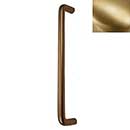 Hardware International [07-112-SB] Solid Brass Appliance/Door Pull Handle - Renaissance Series - Satin Brass Finish - 12" C/C - 12 5/8" L