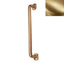 Hardware International [08-109-SB] Solid Brass Small Appliance Pull Handle - Renaissance Series - Satin Brass Finish - 9" C/C - 10 1/4" L