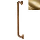 Hardware International [08-112-SB] Solid Brass Appliance/Door Pull Handle - Renaissance Series - Satin Brass Finish - 12" C/C - 13 3/8" L