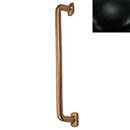 Hardware International [08-112-BL] Solid Brass Appliance/Door Pull Handle - Renaissance Series - Flat Black Finish - 12&quot; C/C - 13 3/8&quot; L