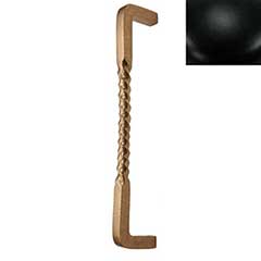 Hardware International [09-108-BL] Solid Brass Small Appliance Pull Handle - Mission Series - Flat Black Finish - 8&quot; C/C - 8 3/8&quot; L