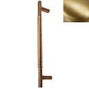 Hardware International [10-112-SB] Solid Brass Appliance/Door Pull Handle - Natural Series - Satin Brass Finish - 12" C/C - 14 5/8" L