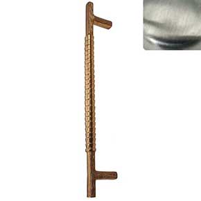 Hardware International [10-112-SN] Solid Brass Appliance/Door Pull Handle - Natural Series - Satin Nickel Finish - 12" C/C - 14 5/8" L