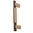 Hardware International [01-112-CE] Solid Bronze Appliance/Door Pull Handle - Edge Series - Champagne / Espresso Finish - 12" C/C - 14 3/8" L