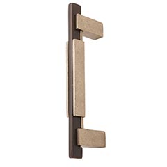 Hardware International [01-112-PE] Solid Bronze Appliance/Door Pull Handle - Edge Series - Platinum / Espresso Finish - 12&quot; C/C - 14 3/8&quot; L