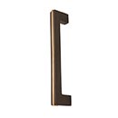 Hardware International [02-109-EC] Solid Bronze Small Appliance Pull Handle - Angle Series - Espresso / Champagne Finish - 9" C/C - 9 3/4" L