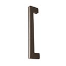 Hardware International [02-109-EP] Solid Bronze Small Appliance Pull Handle - Angle Series - Espresso / Platinum Finish - 9" C/C - 9 3/4" L