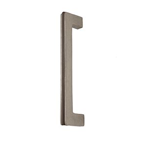 Hardware International [02-112-PE] Solid Bronze Appliance/Door Pull Handle - Angle Series - Platinum / Espresso Finish - 12" C/C - 13" L