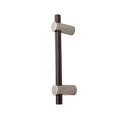 Hardware International [04-109-PE] Solid Bronze Small Appliance Pull Handle - Curve Series - Platinum / Espresso Finish - 9&quot; C/C - 11&quot; L