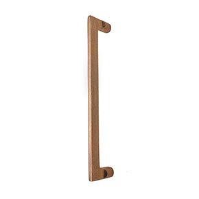 Hardware International [05-109-C] Solid Bronze Small Appliance Pull Handle - Mission Series - Champagne Finish - 9" C/C - 9 5/8" L