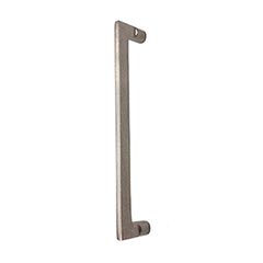 Hardware International [05-109-P] Solid Bronze Small Appliance Pull Handle - Mission Series - Platinum Finish - 9&quot; C/C - 9 5/8&quot; L