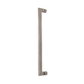Hardware International [05-112-P] Solid Bronze Appliance/Door Pull Handle - Mission Series - Platinum Finish - 12" C/C - 12 5/8" L