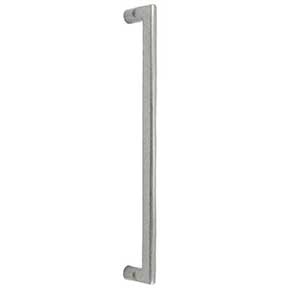 Hardware International [05-118-P-A] Solid Bronze Appliance/Door Pull Handle - Mission Series - Platinum Finish - 18" C/C - 18 7/8" L