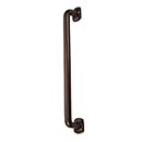 Hardware International [08-109-E] Solid Bronze Small Appliance Pull Handle - Renaissance Series - Espresso Finish - 9" C/C - 10 1/4" L