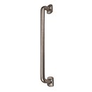 Hardware International [08-109-P] Solid Bronze Small Appliance Pull Handle - Renaissance Series - Platinum Finish - 9" C/C - 10 1/4" L