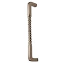 Hardware International [09-108-P] Solid Bronze Small Appliance Pull Handle - Mission Series - Platinum Finish - 8" C/C - 8 3/8" L