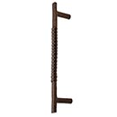 Hardware International [10-108-E] Solid Bronze Small Appliance Pull Handle - Natural Series - Espresso Finish - 8&quot; C/C - 10&quot; L